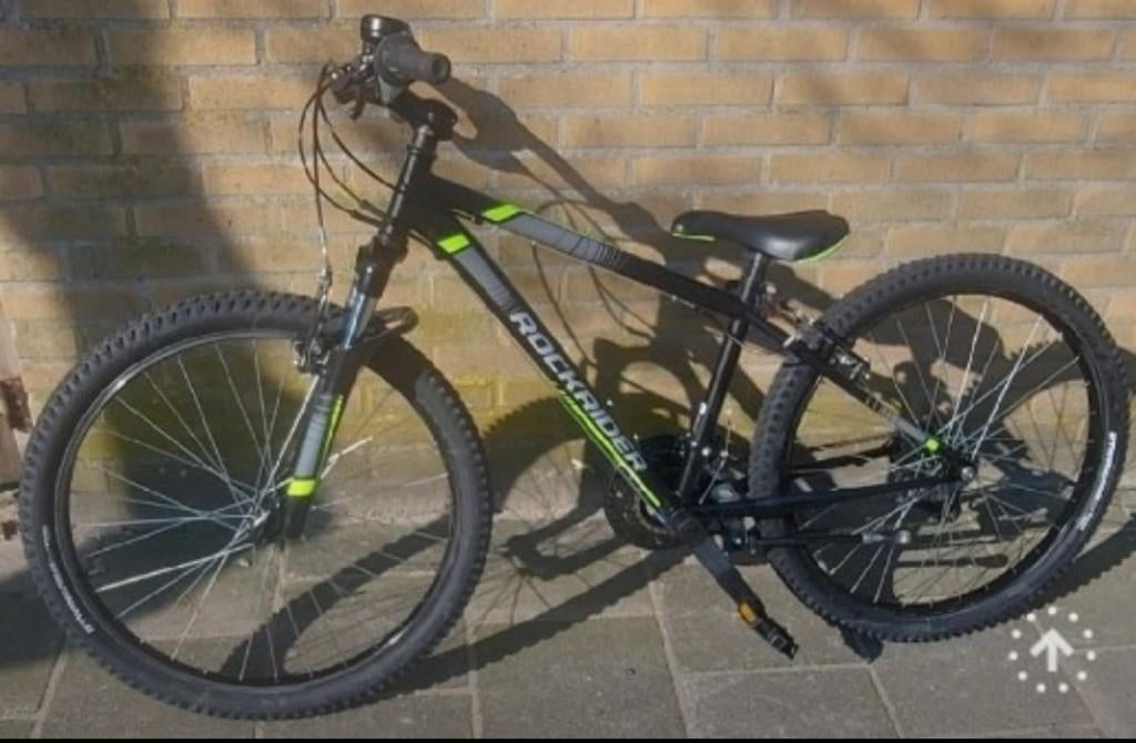 Rockrider ST500 24 inch, Fietsen en Brommers, Fietsen | Jongens, 24 inch, Velgrem, Versnellingen, Ophalen of Verzenden