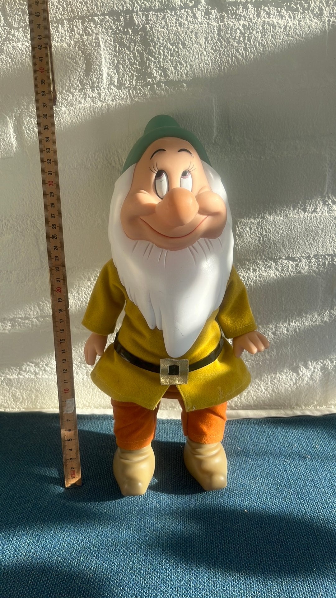 Vintage Disney dwerg Simba Bashful/Bloosje 37 cm – 7 Dwergen, Verzamelen, Ophalen of Verzenden, Zo goed als nieuw