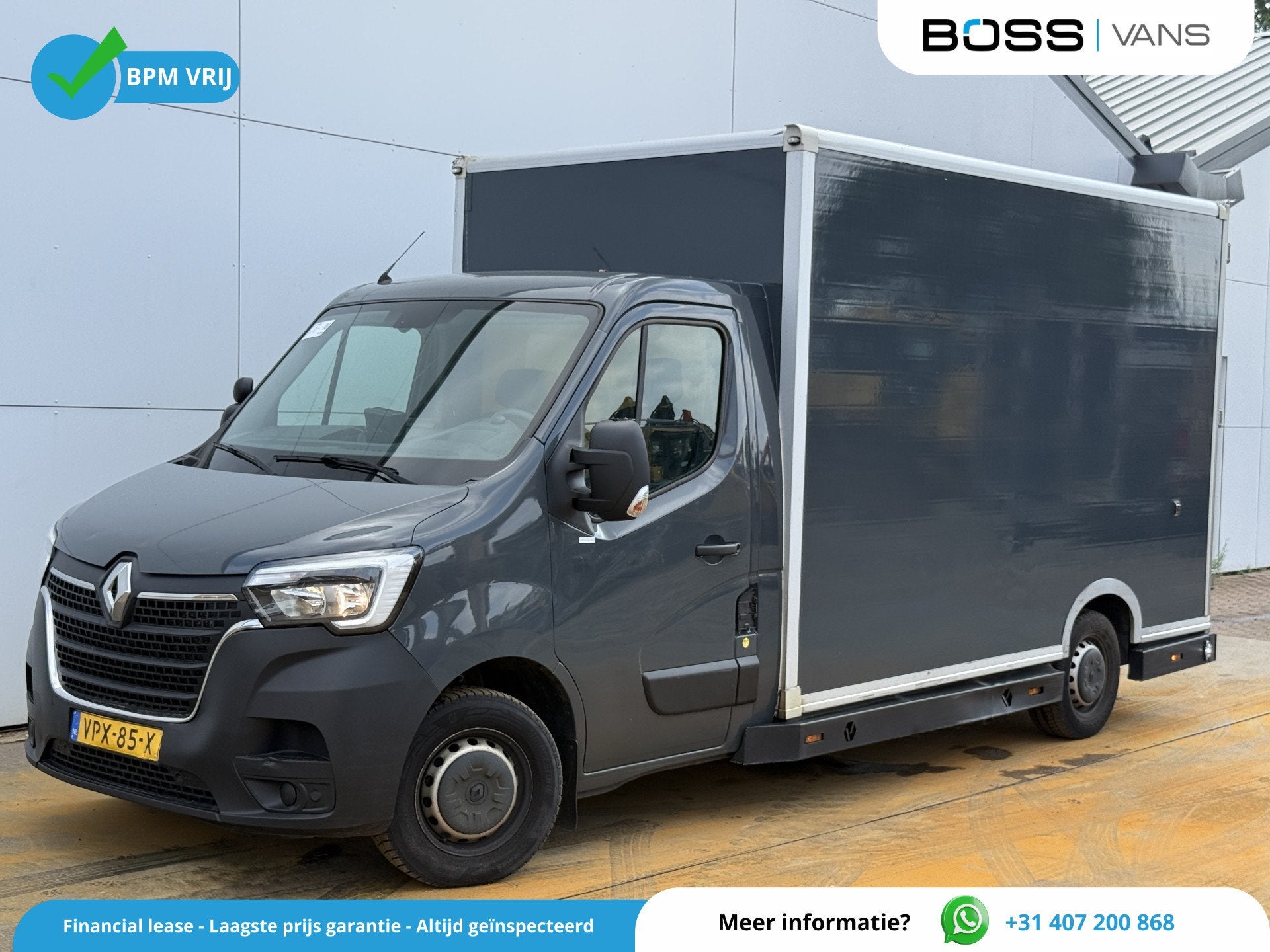 Renault Master Plancher T35 2.3 DCI 150PK Lowliner Bakwagen, Auto's, Gebruikt, 4 cilinders, 150 pk, Renault