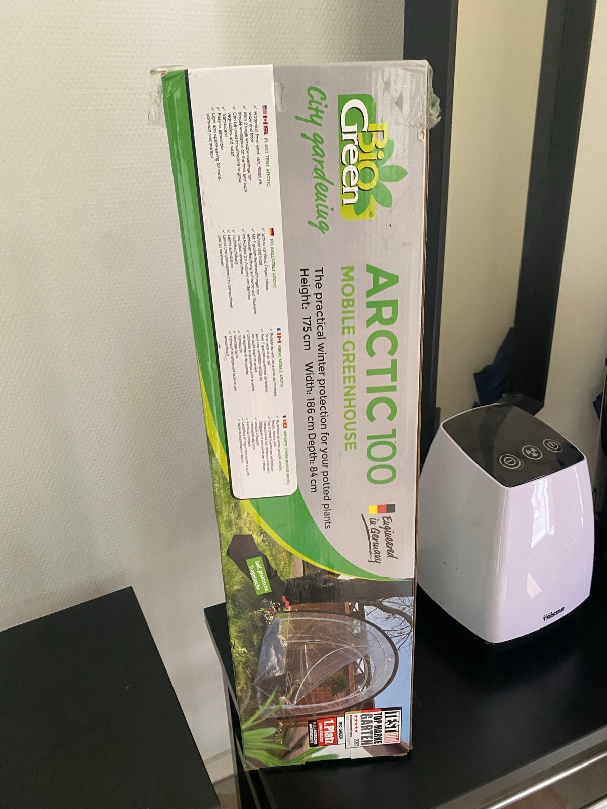 Bio Green Arctic 100 Mobiele Kas - Nieuw in Doos, Ophalen, Overige materialen, Folie, Kweekkas
