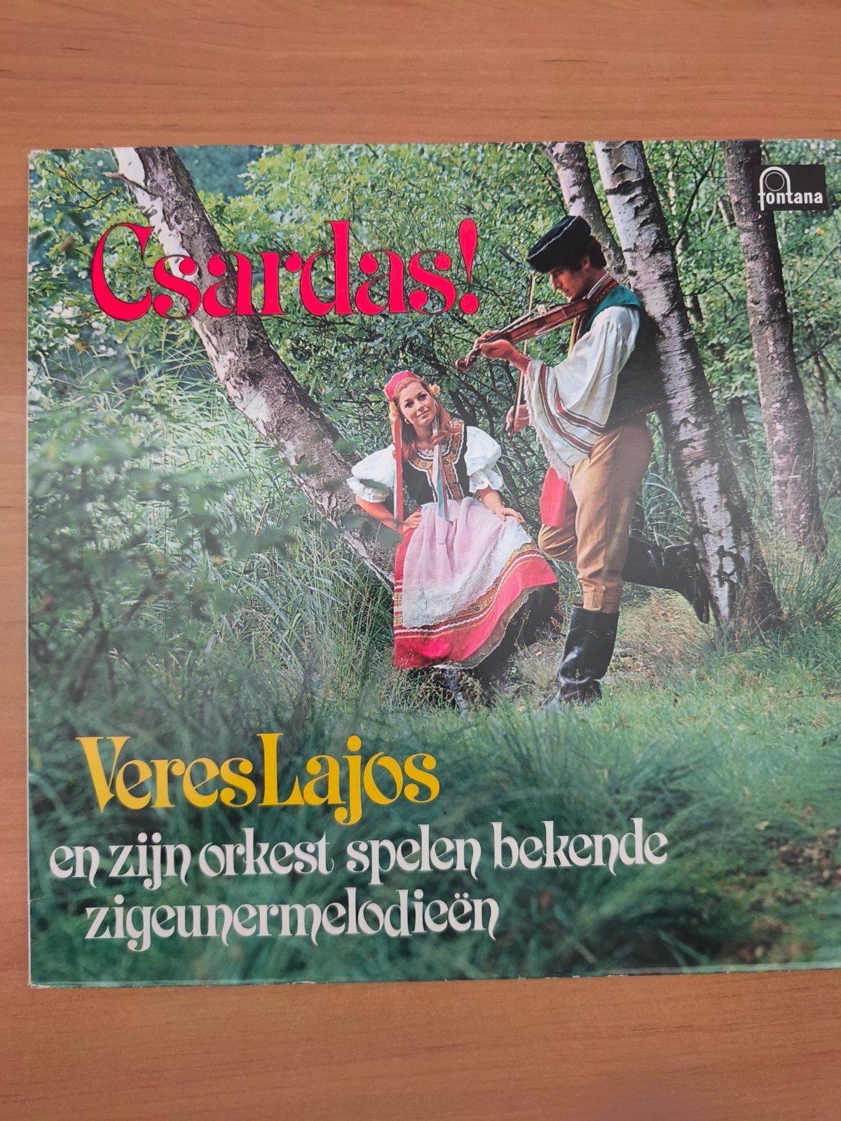 Veres Lajos - Csardas! (LP, Fontana), LP, Gebruikt, Traditioneel en Volksmuziek, Ophalen of Verzenden