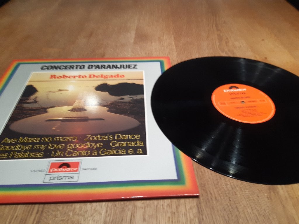 lp Roberto Delgado concerto dáranjuez, Ophalen of Verzenden, Zo goed als nieuw, 12 inch