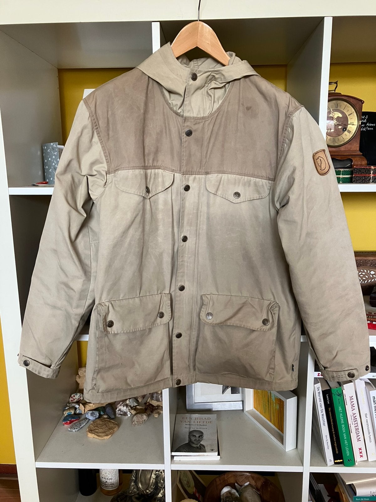 Fjällraven Greenland Jacket men vanaf € 75 bieden, Ophalen of Verzenden, Zo goed als nieuw, Maat 48/50 (M), Beige