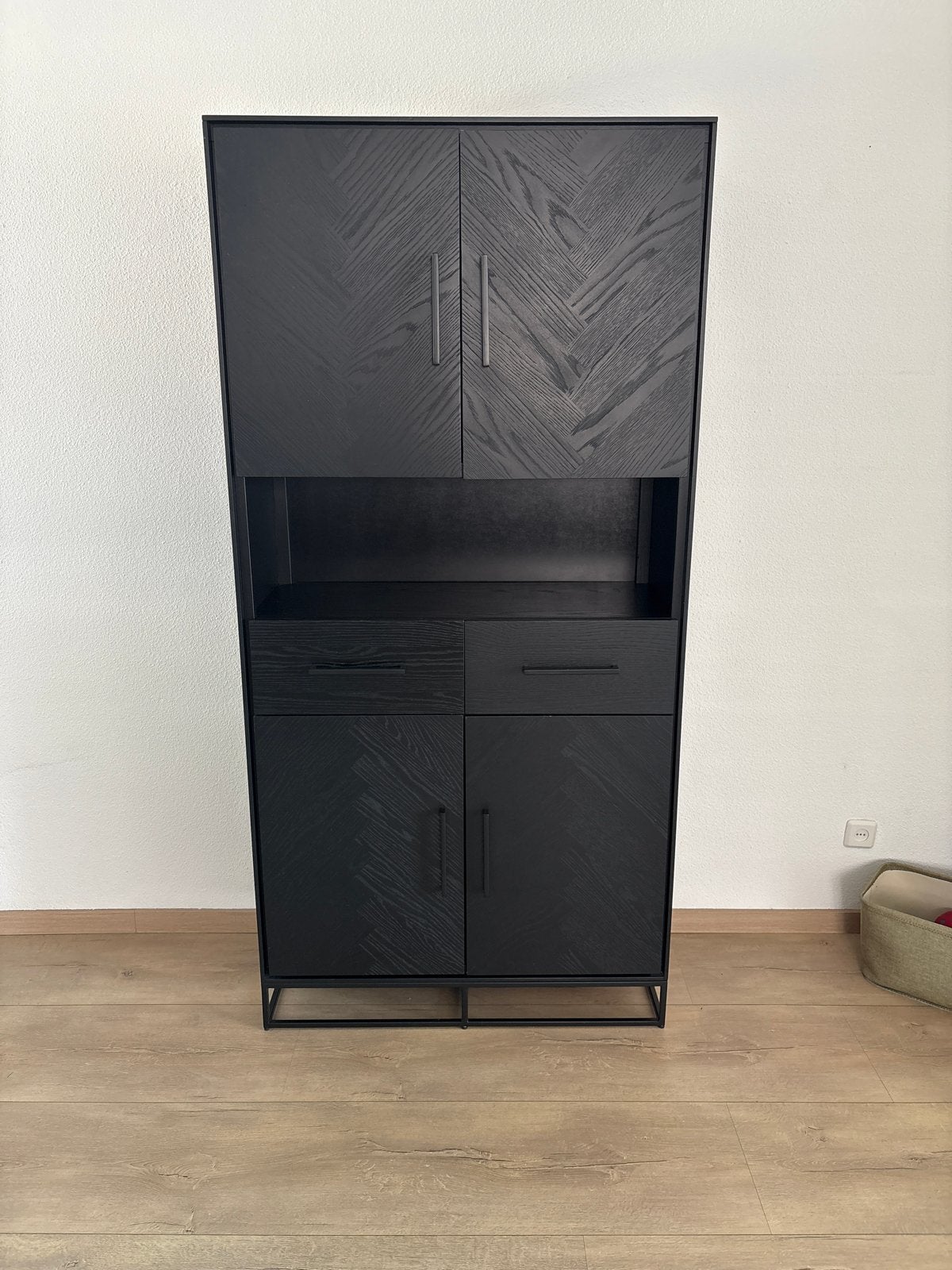 Zwarte kast Pronto Wonen - 190x95x30 cm, Ophalen, Gebruikt