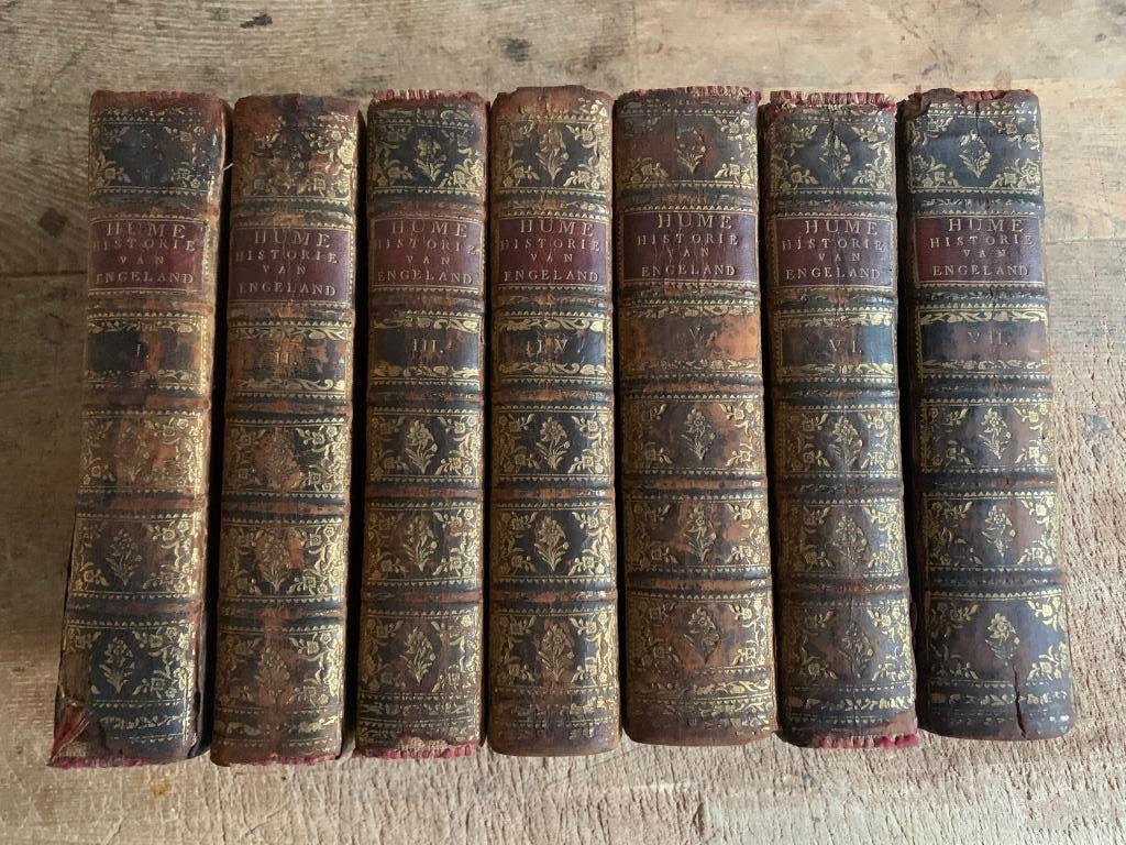 David Hume Historie van Engeland 1769 7 delen, Ophalen of Verzenden