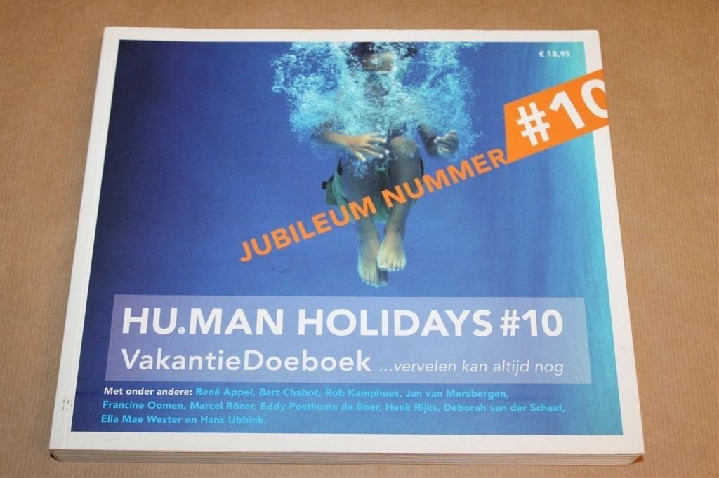 Hu.man Holidays 10 — Vakantiedoeboek voor Volwassenen, Boeken, Ophalen of Verzenden, Gelezen, Overige onderwerpen