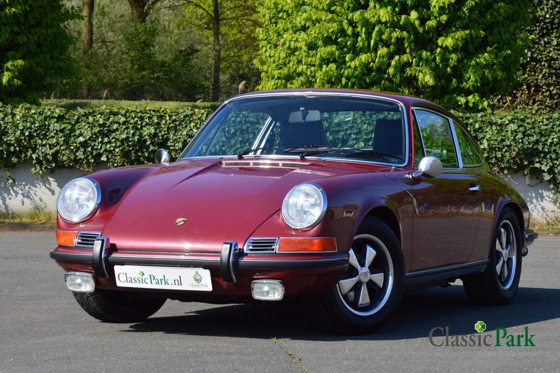 Porsche 911 S (bj 1969), Auto's, Zwart, Leder en Stof, Bedrijf, 170 pk