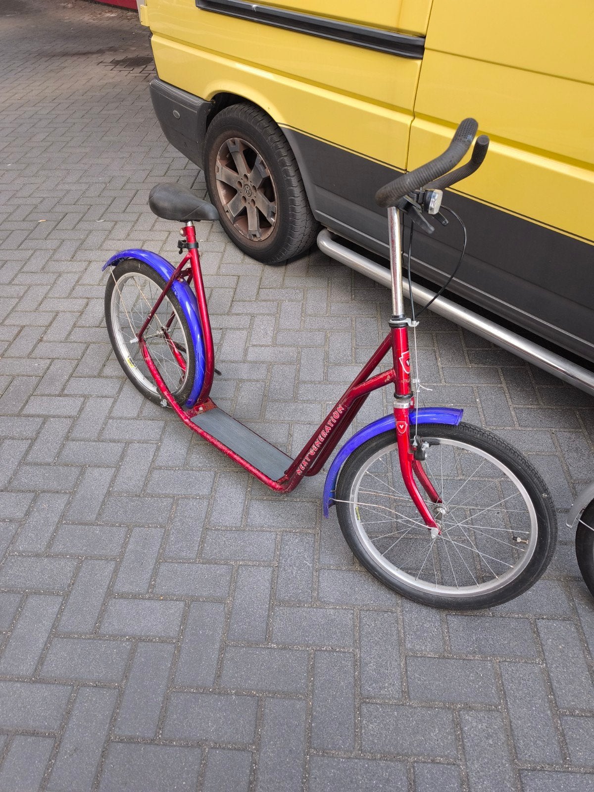 2 Vintage Steppen: Velmos en Next Generation, Fietsen en Brommers, Steps, Ophalen of Verzenden, Gebruikt, Gewone step