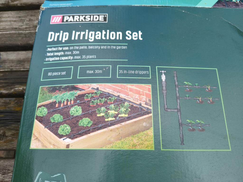 Druppelsysteem parksite, Tuin en Terras, Ophalen, Nieuw, Kunststof