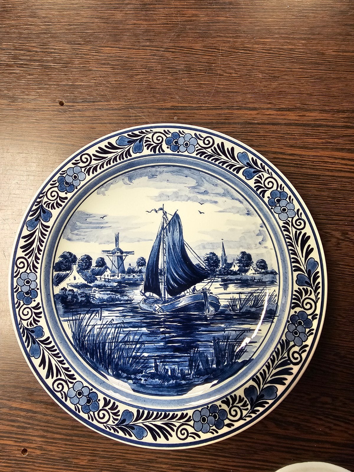 Delfts Blauw Wandbord - Koninklijke Goedewaagen, Ophalen of Verzenden