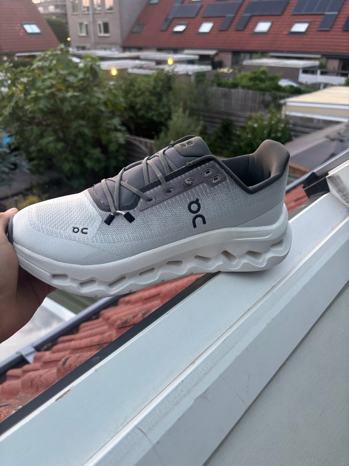 On Running Cloudmonster sneakers maat 43, Kleding | Heren, Schoenen, Ophalen of Verzenden, Nieuw, Wit, Sneakers of Gympen
