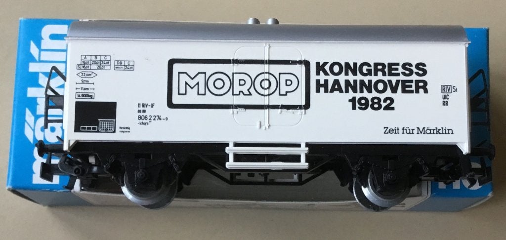 MäRKLIN HO # 4415.82751 MOROP Kongres Hannover 1982 N in ORK, Wisselstroom, Ophalen of Verzenden, Märklin, Nieuw