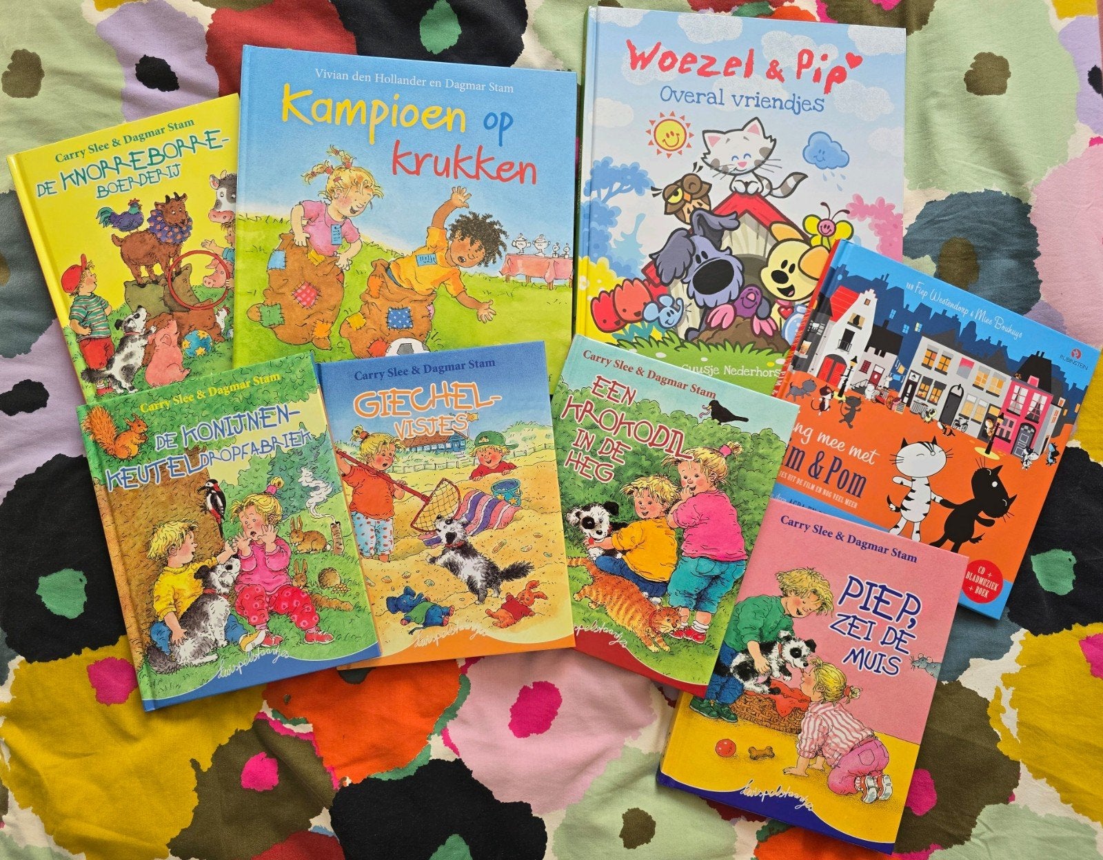 kleuterboeken-pakket: Carry Slee, Dagmar Stam e.a., Boeken, Fictie algemeen, Diverse auteurs, Ophalen of Verzenden, Zo goed als nieuw