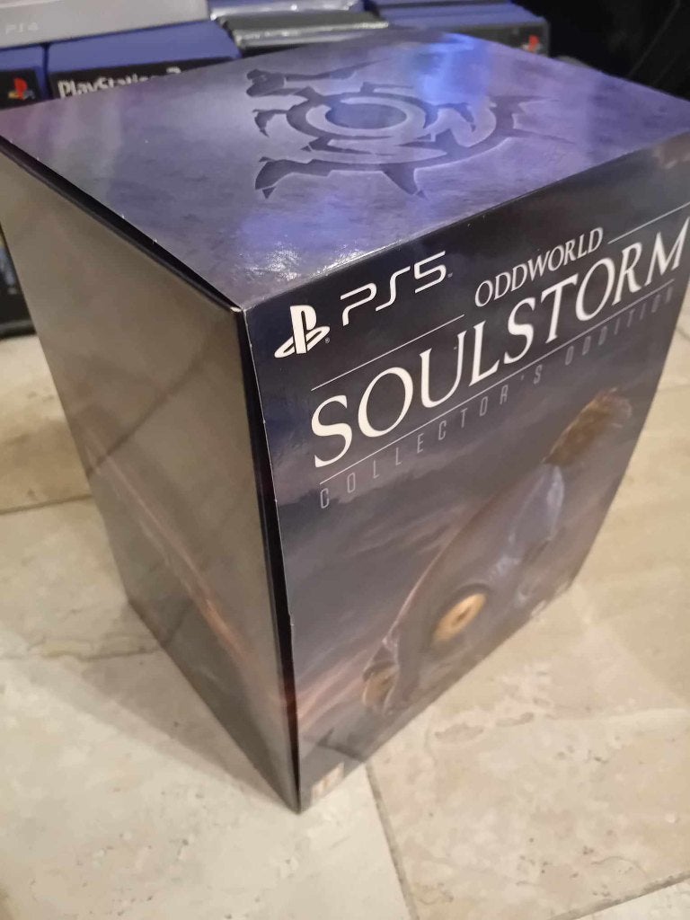Oddworld Soulstorm Collector's Oddition voor Ps5, 1 speler, Ophalen, Zo goed als nieuw, Vanaf 12 jaar