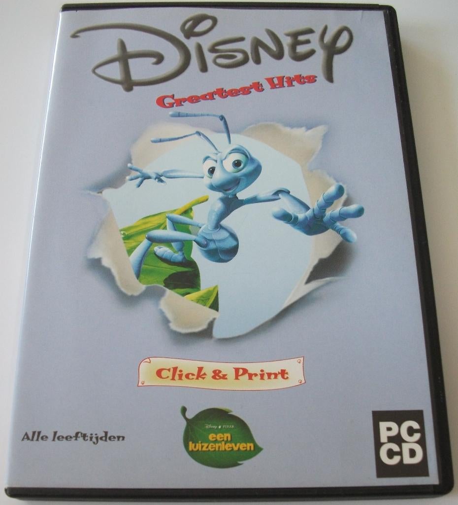 PC Game *** LUIZENLEVEN *** Disney Click & Print, Gebruikt, Overige genres, 1 speler, Ophalen of Verzenden