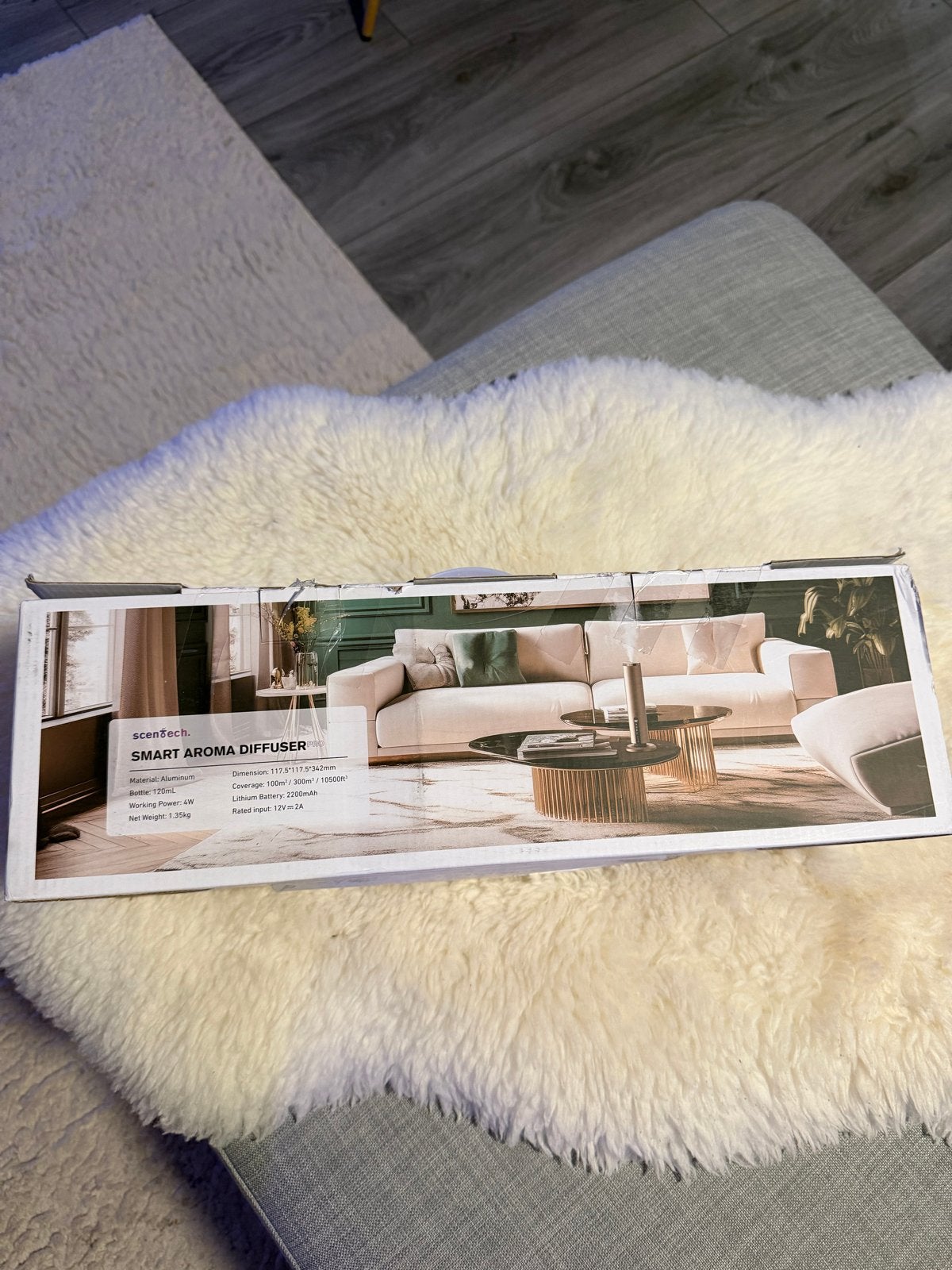 Scentech Smart Aroma Diffuser Pro Goud - Nieuw!, Ophalen of Verzenden, Nieuw, Goud, Metaal