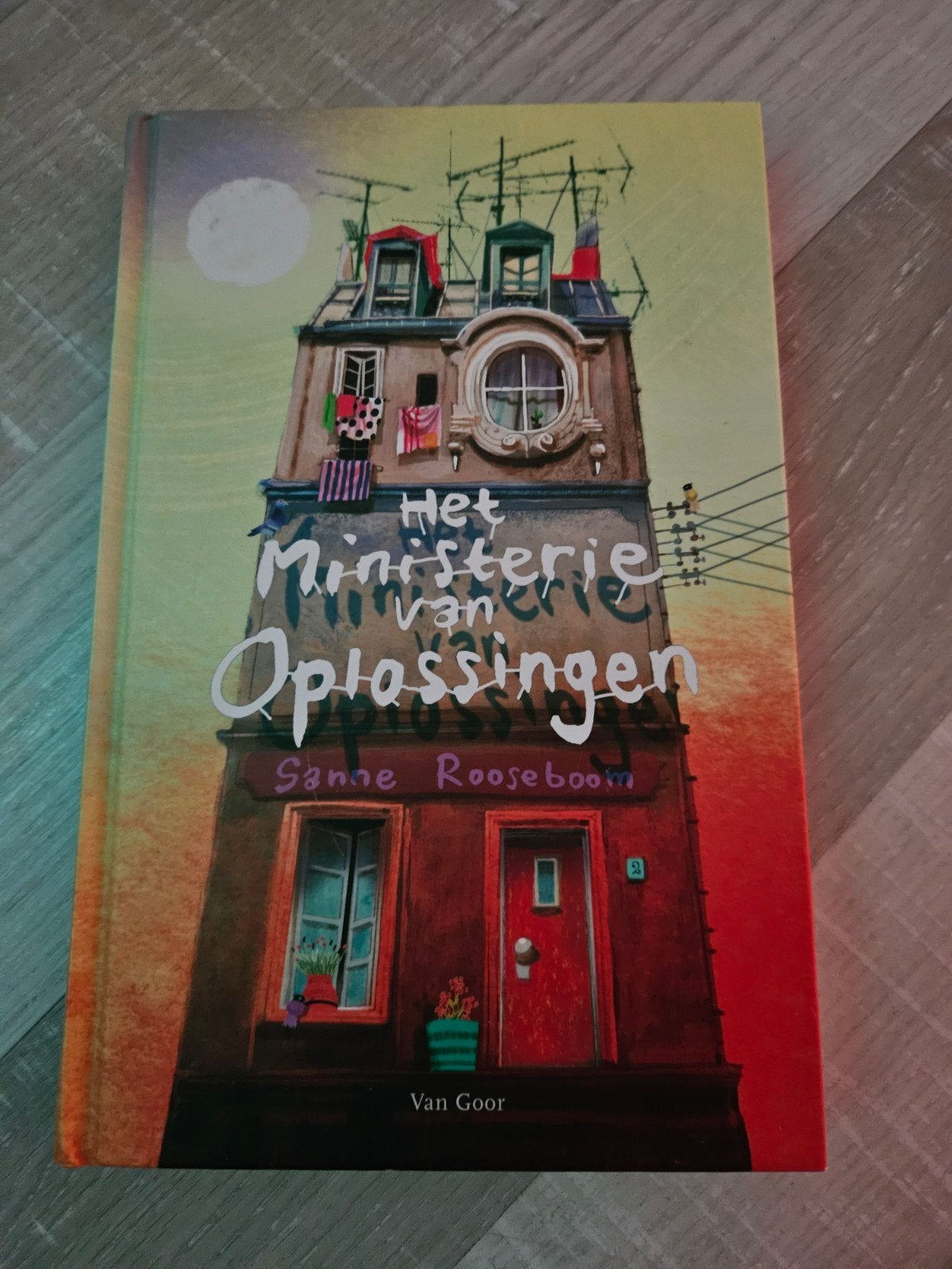Het Ministerie van Oplossingen - Sanne Rooseboom, Ophalen of Verzenden, Gelezen, Sanne Rooseboom, Fictie algemeen