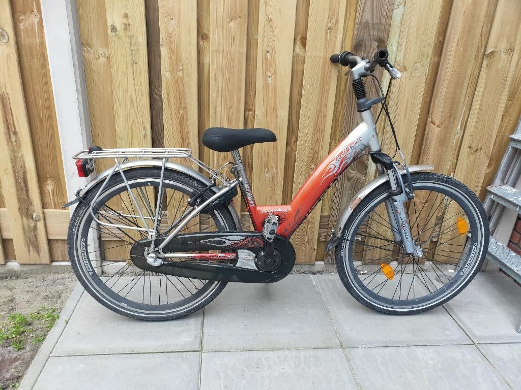 Meisjesfiets 24 inch, Fietsen en Brommers, Fietsen | Meisjes, Ophalen, Gebruikt, 24 inch