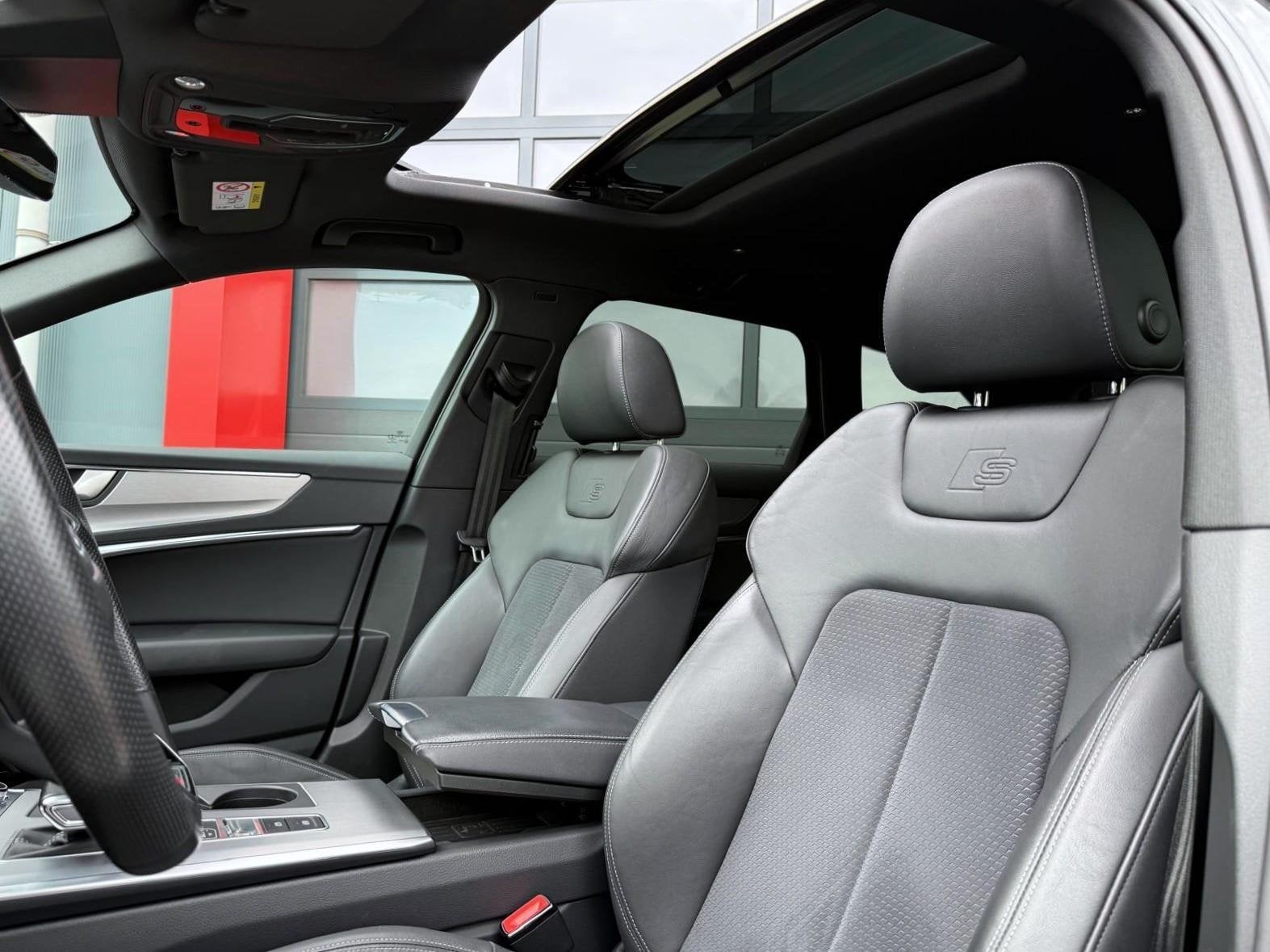 Audi A6 Avant 55 TFSI e Quattro S-Line Competition | Pano |, Auto's, Audi, Automaat, Gebruikt, 4 cilinders, Alcantara