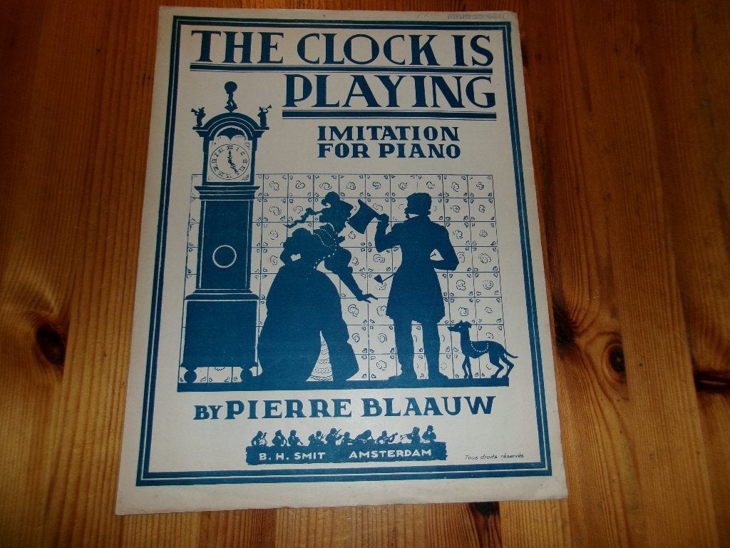 The clock is playing - pierre blaauw, Gebruikt, Ophalen of Verzenden, Artiest of Componist, Piano