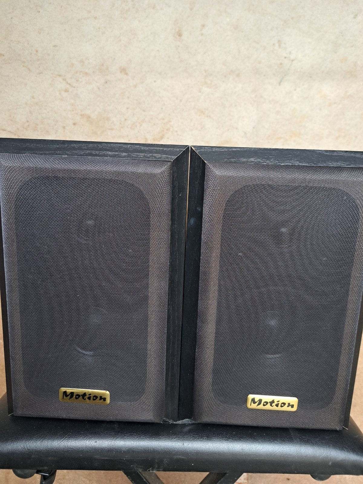 Motion 2 Boekenplank Speakers - Goede Staat, Ophalen of Verzenden, Gebruikt, 60 tot 120 watt, Overige merken