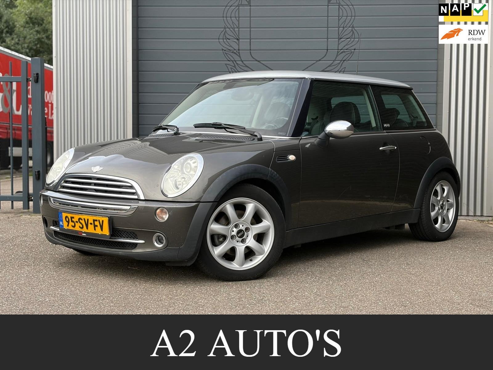 Mini 3-Deurs 1.6 Cooper Park Lane Ecc|Cruise|Nap Export, Auto's, Voorwielaandrijving, Gebruikt, Zwart, 4 cilinders