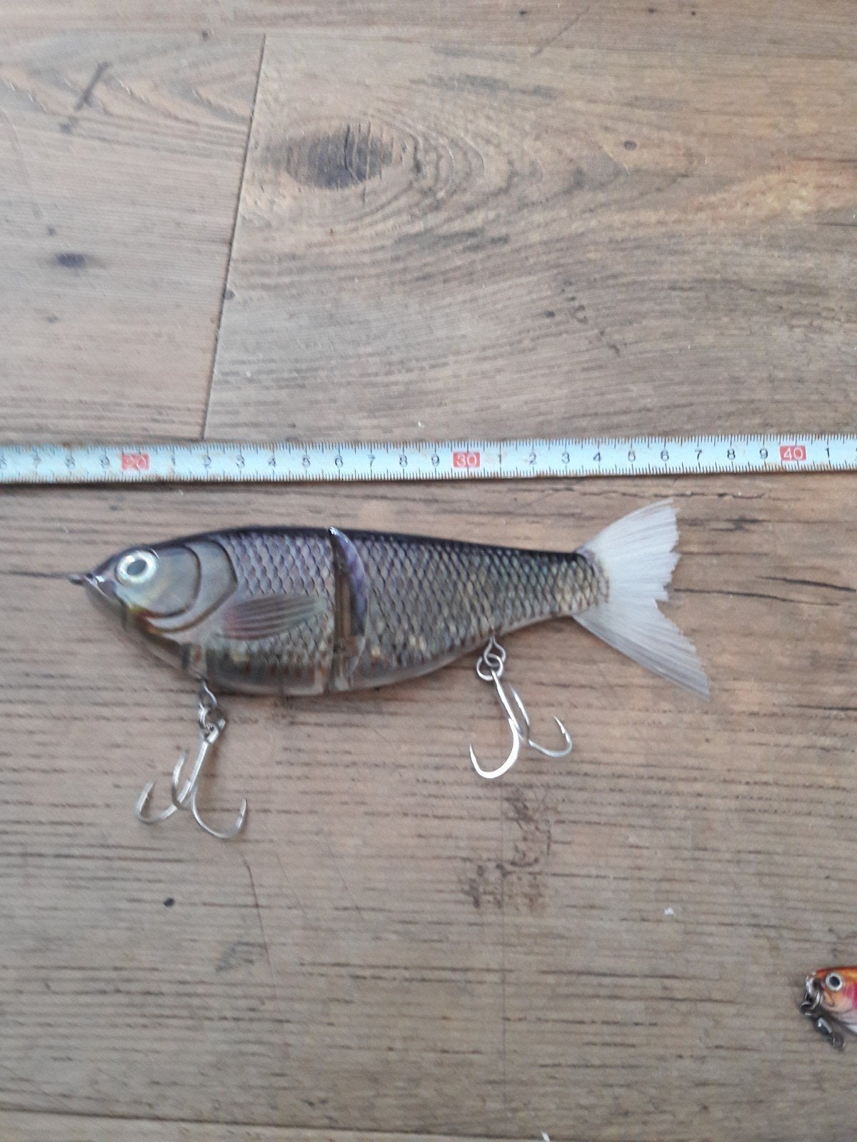 Swimbait , zinkend, Ophalen of Verzenden, Zo goed als nieuw, Overige typen