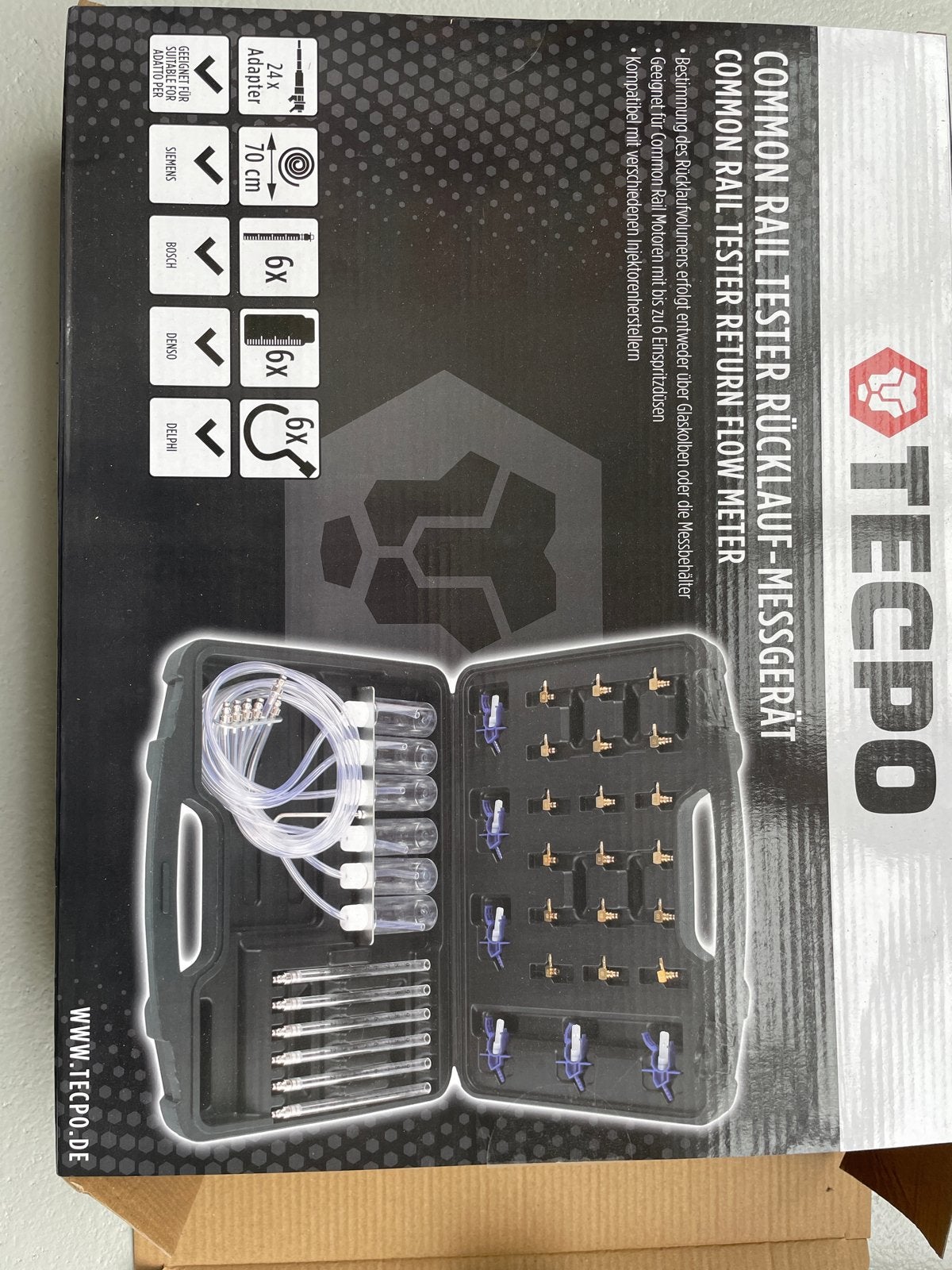 TECPO Common Rail Tester Retour Flow Meter, Ophalen of Verzenden, Nieuw, Overige automerken
