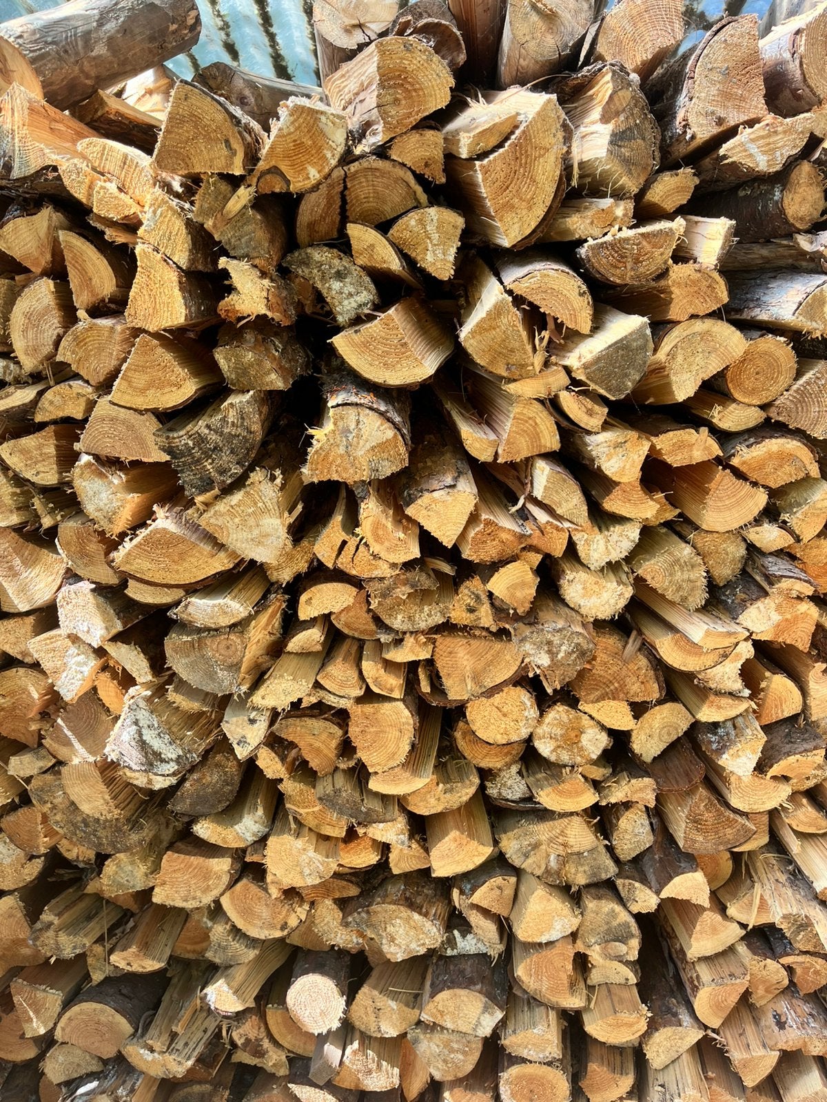 Gekloofd haardhout, 3 tot 6 m³, Ophalen, Berkenhout, Blokken