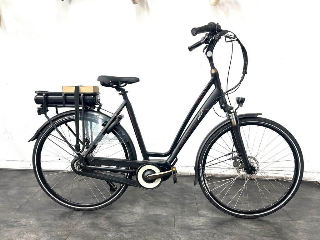 Amslod Venton LTX Elektrische Dames Fiets (met nieuwe accu), Overige merken, Versnellingen, Zo goed als nieuw, 56 cm of meer