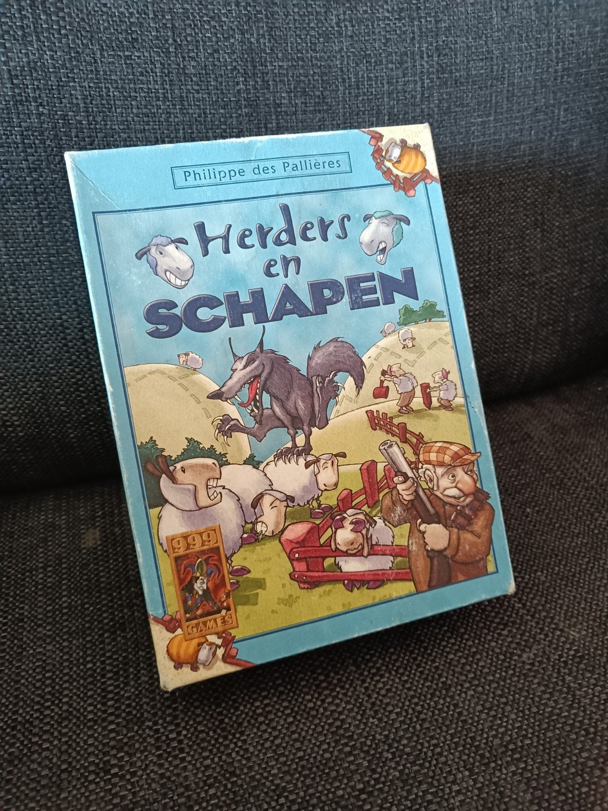 Herders en Schapen bordspel - Strategisch tegellegspel, Een of twee spelers, Ophalen of Verzenden, Gebruikt, 999 Games
