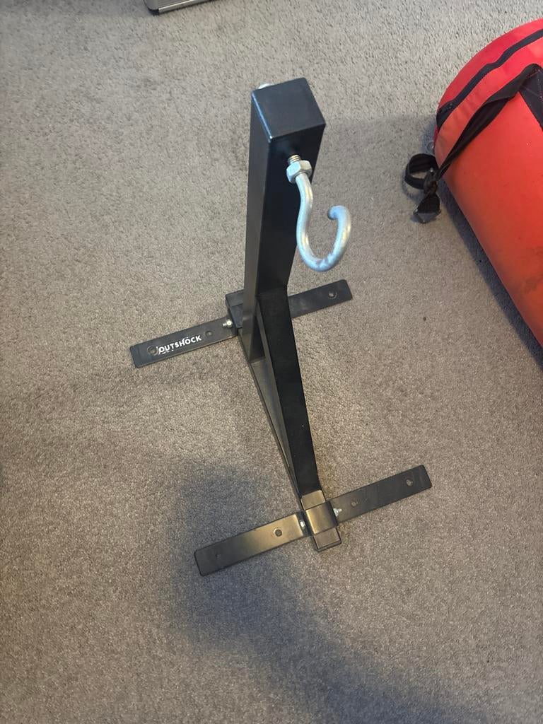 Bokszak met beugel, Sport en Fitness, Ophalen, Gebruikt, Bokszak