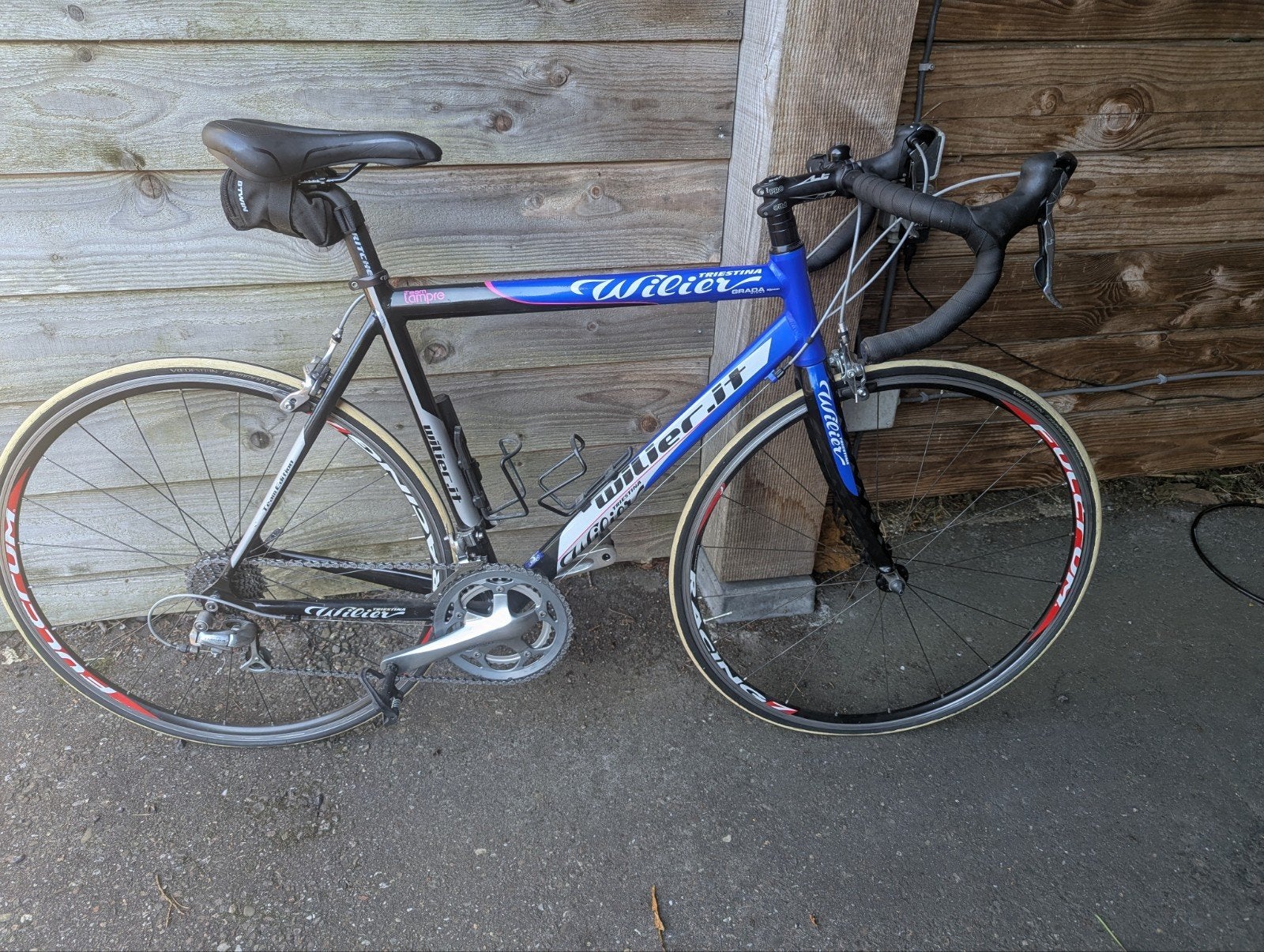 Wilier Team edition racefiets - Blauw/Zwart, 28 inch, Gebruikt, Aluminium, 15 tot 20 versnellingen