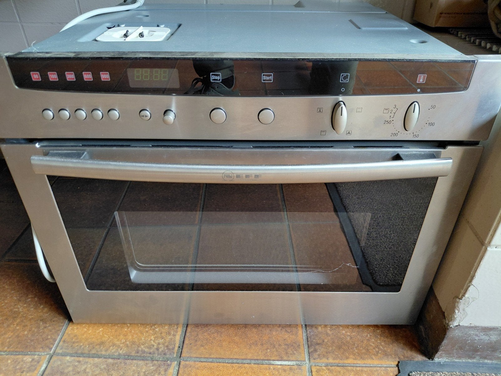 neff comby magnetron, Ophalen of Verzenden, Gebruikt, Inbouw