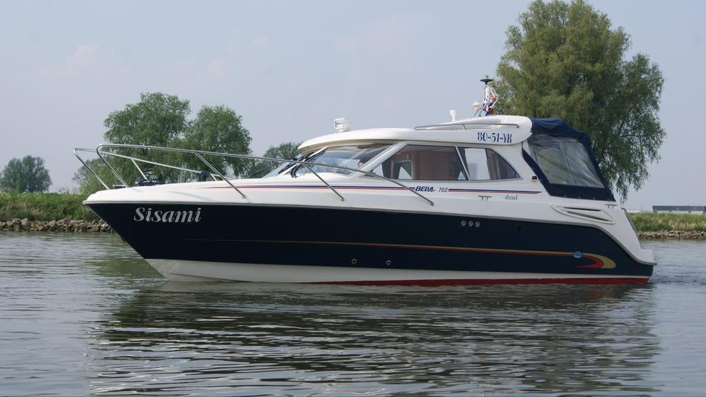 Bella Aquador 760 Volvo Penta D4 260 Pk diesel  € 49.975,-, Watersport en Boten, Ophalen, Finland, Diesel, Zo goed als nieuw