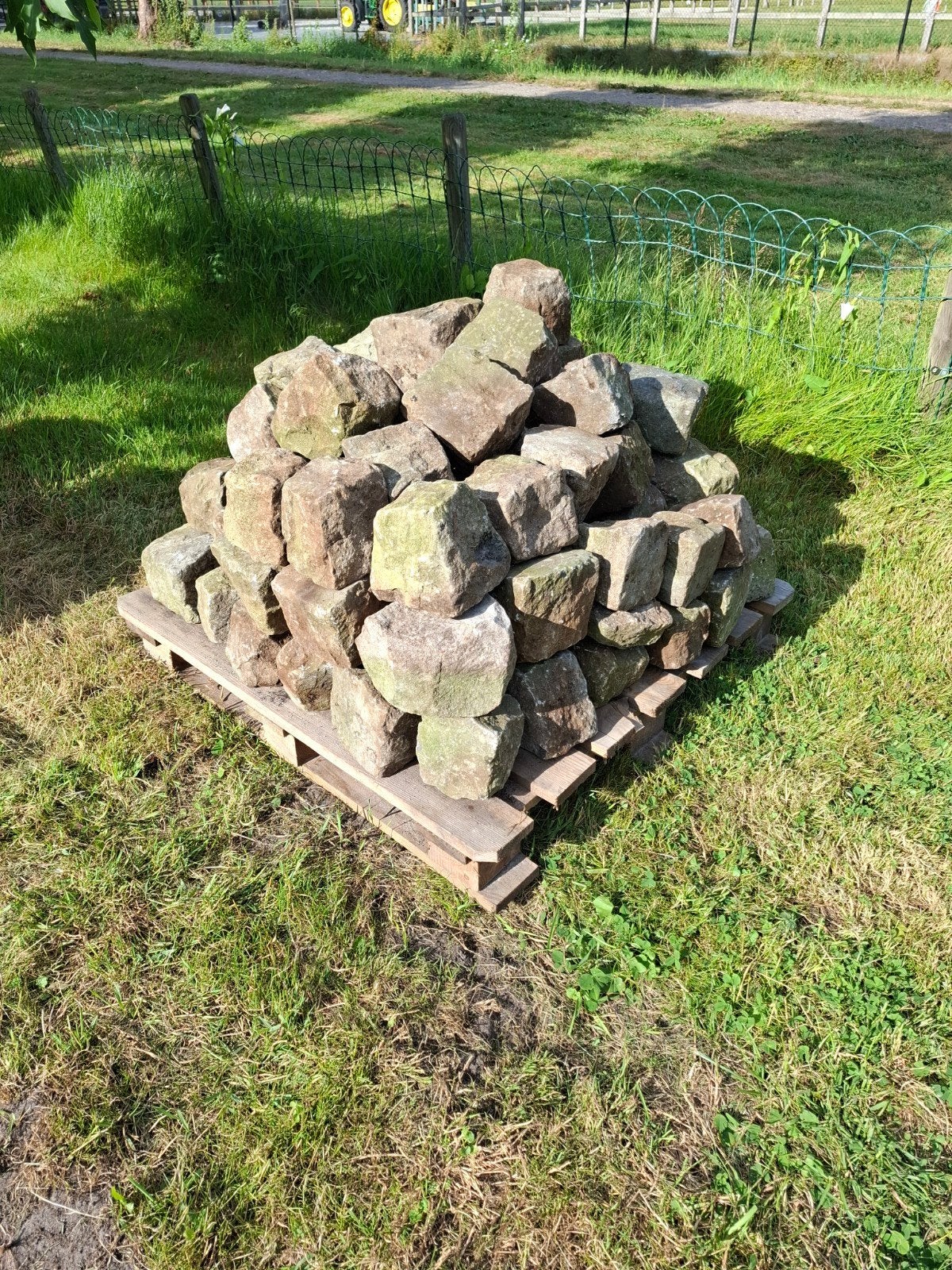 Gratis grote keien, Ophalen