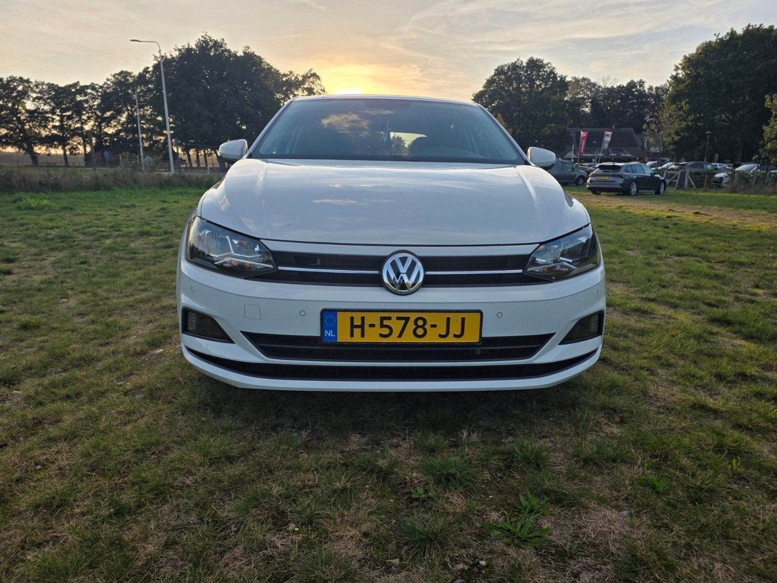 Volkswagen Polo 1.0 TSI 95pk 7-DSG 2019 Wit, Auto's, 95 pk, Particulier, 1080 kg, Geïmporteerd