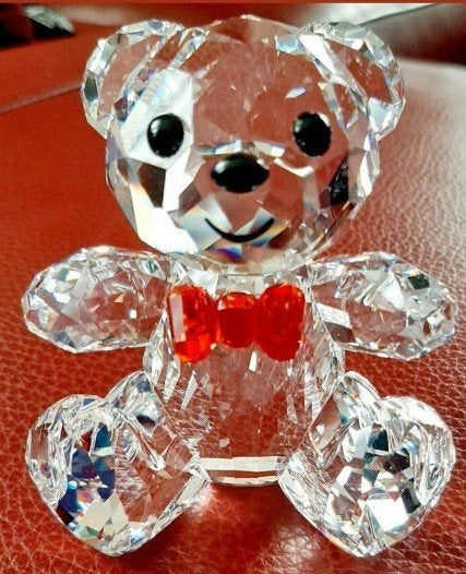 Swarovski kris Beer ben nu groot Nieuw, Ophalen of Verzenden, Nieuw, Figuurtje