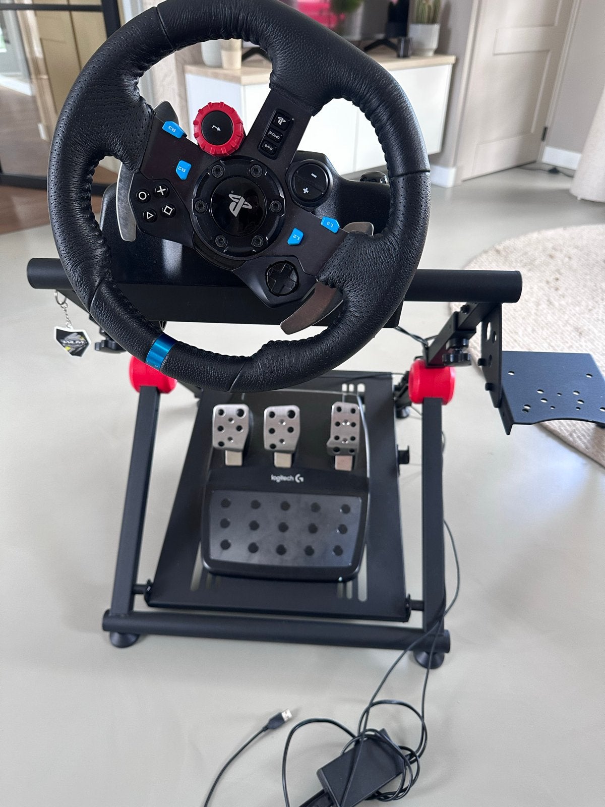 Logitech G29 racestuur met pedalen voor PS 5 met FRAME, Ophalen, Zo goed als nieuw, Stuur of Pedalen, PlayStation 5