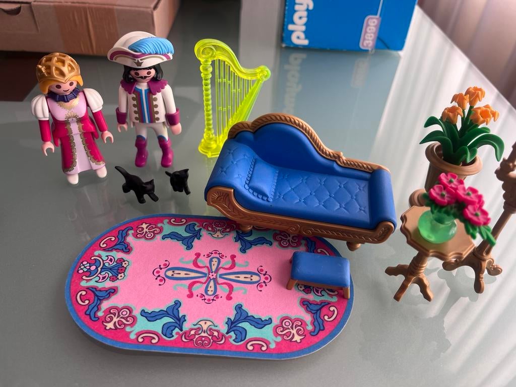 Playmobil 3022 Royal Salon from 1998, Kinderen en Baby's, Speelgoed | Playmobil, Zo goed als nieuw, Complete set, Ophalen of Verzenden