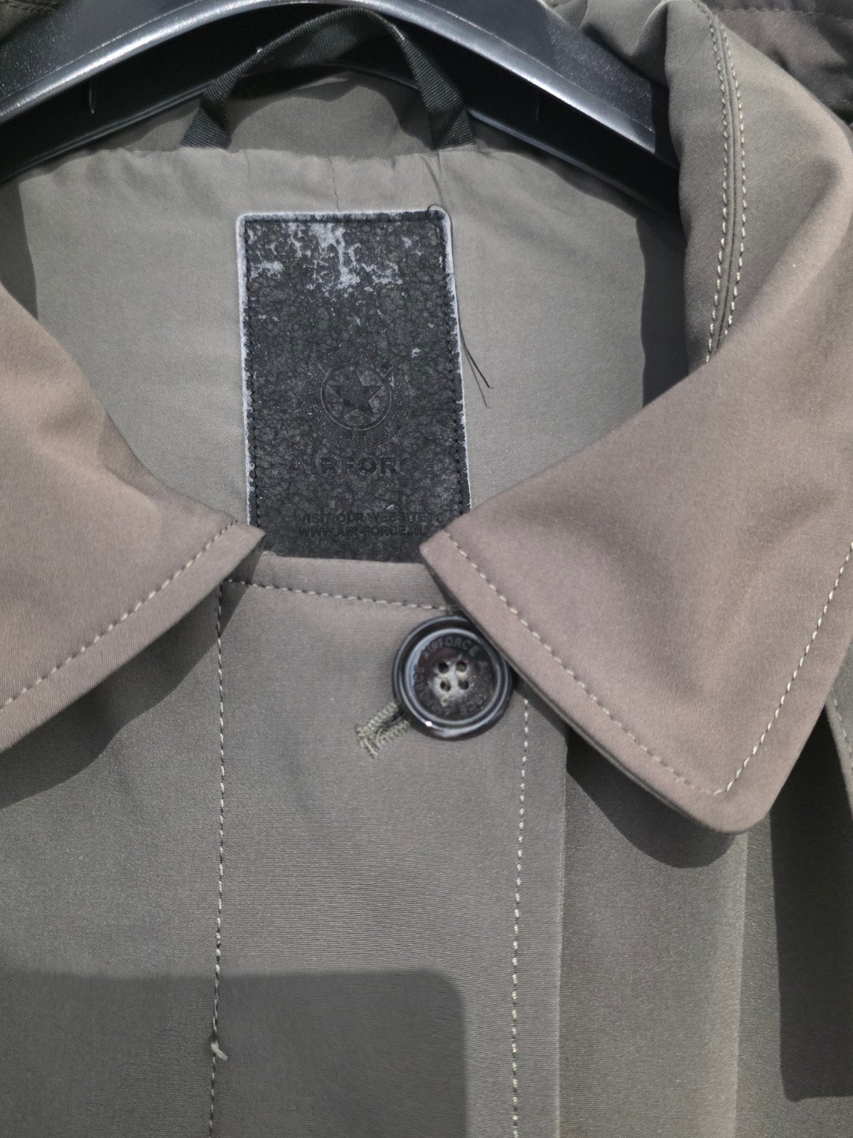 Airforce Long Technical Shell Jacket jas zomerjas maat XL, Airforce, Ophalen of Verzenden, Maat 46/48 (XL) of groter, Groen