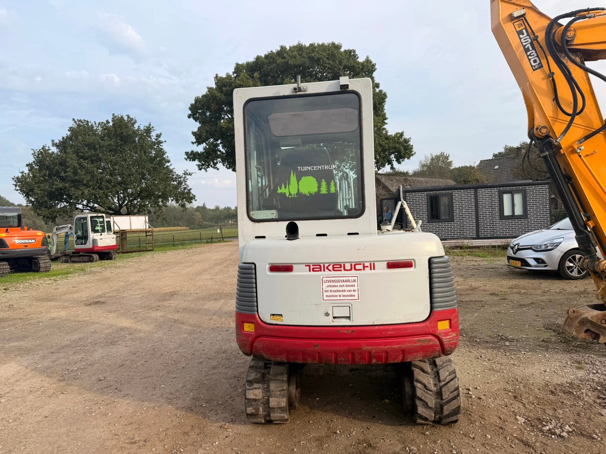Takeuchi TB125 TB125 (bj 2006), Zakelijke goederen, Jansen Machines, Administratie@jansen-machines.com, Topperweg 60
3774 LJ  Kootwijkerbroek