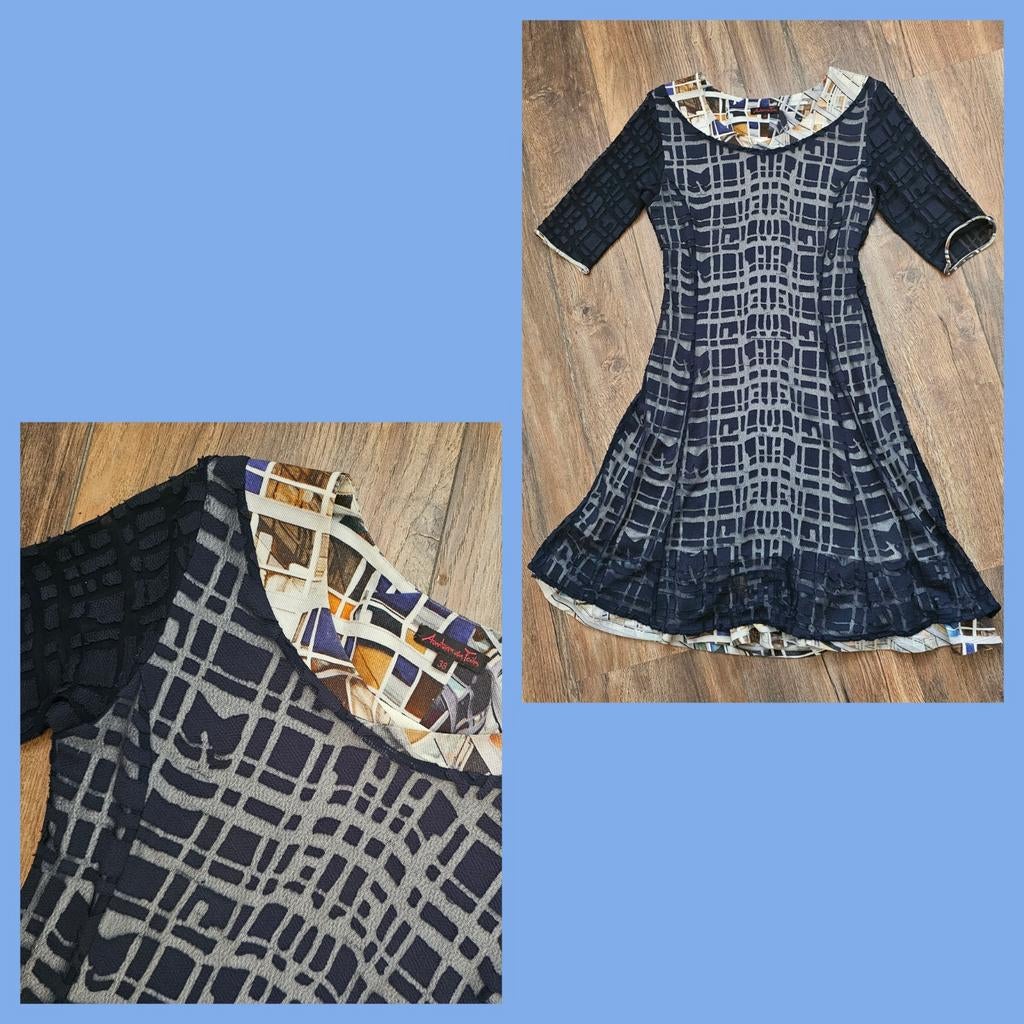 Aventures des toiles prachtige jurk mt 38 in zeer goede st, Kleding | Dames, Jurken, Ophalen of Verzenden, Zo goed als nieuw, Maat 38/40 (M)