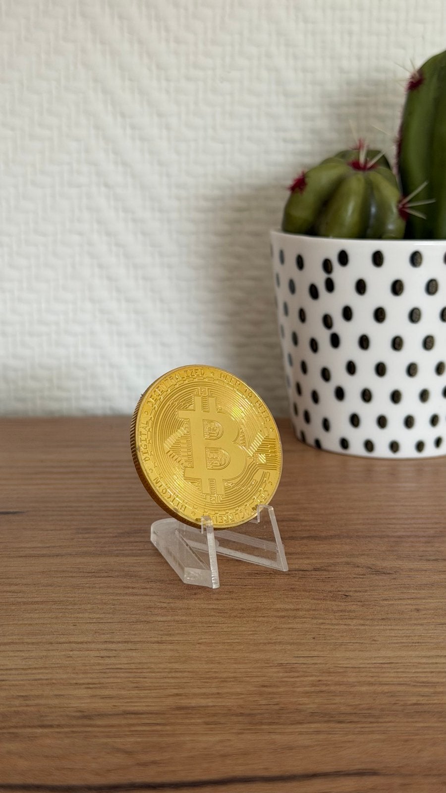 Bitcoin, Ethereum, Cardano Crypto Munten - Decoratief, Postzegels en Munten, Munten en Bankbiljetten | Toebehoren, Overige typen