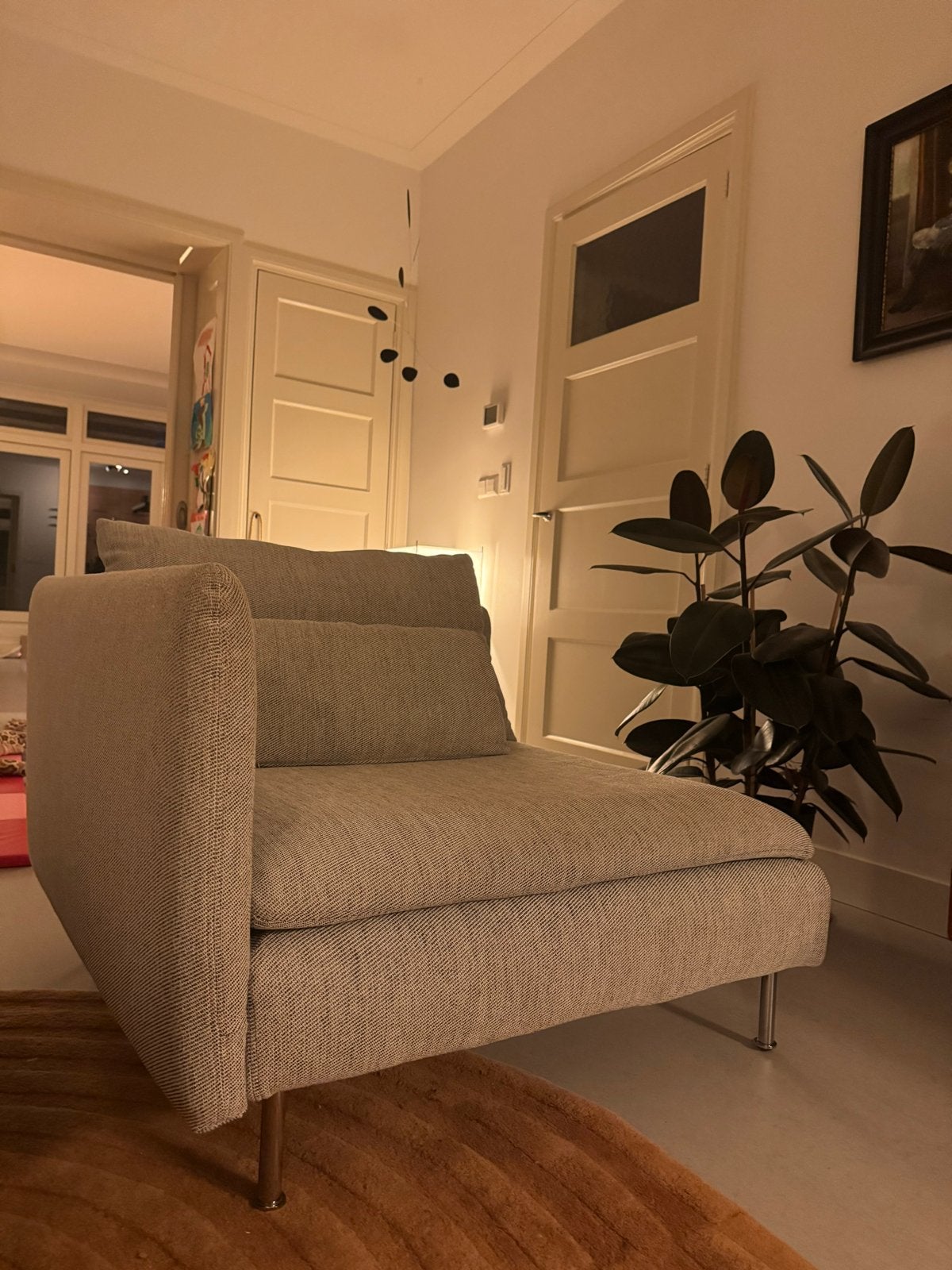 IKEA Soderhamn hoekelement, Ophalen, Eenpersoons, 75 tot 100 cm, Zo goed als nieuw