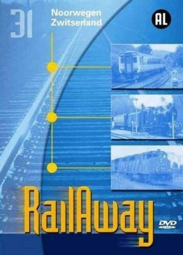 Rail Away 31 Noorwegen - Zwitsterland DVD Nieuw in Seal, Alle leeftijden, Verzenden, Nieuw in verpakking, Natuur
