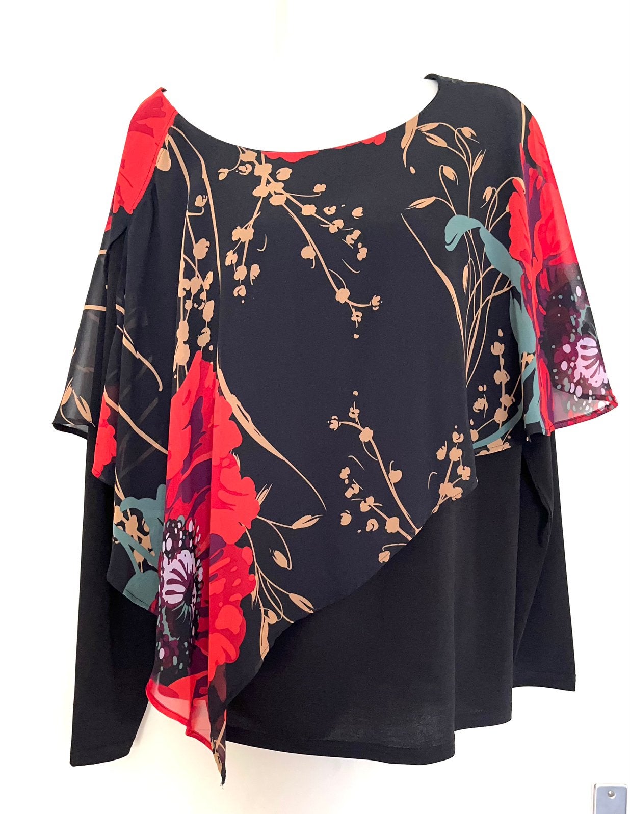 Frank Lyman top maat 44(dm), Kleding | Dames, Zwart, Maat 42/44 (L), Ophalen of Verzenden, Zo goed als nieuw