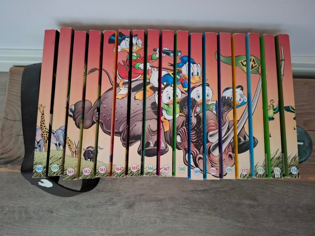 Donald Duck Pocket reeks 160-174, Meerdere stripboeken, Ophalen of Verzenden, Zo goed als nieuw