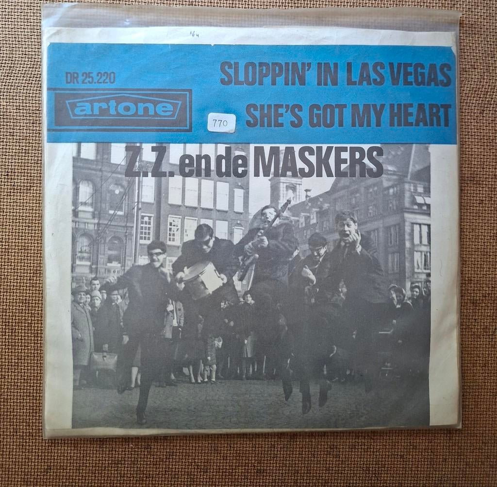 ZZ en de Maskers  - Sloppin in Las Vegas - Single is TOP, Ophalen of Verzenden, Gebruikt, Pop