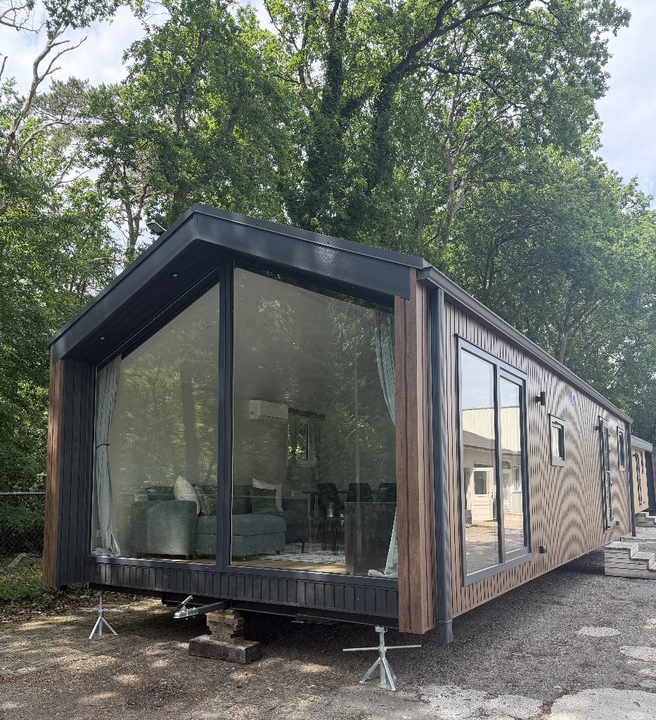 Chalet te koop : Full Glass Nomad 1220x450, Tot en met 4